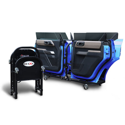 EZ4X4 2021 & Up Bronco 4DR Aluminum Folding Door Cart