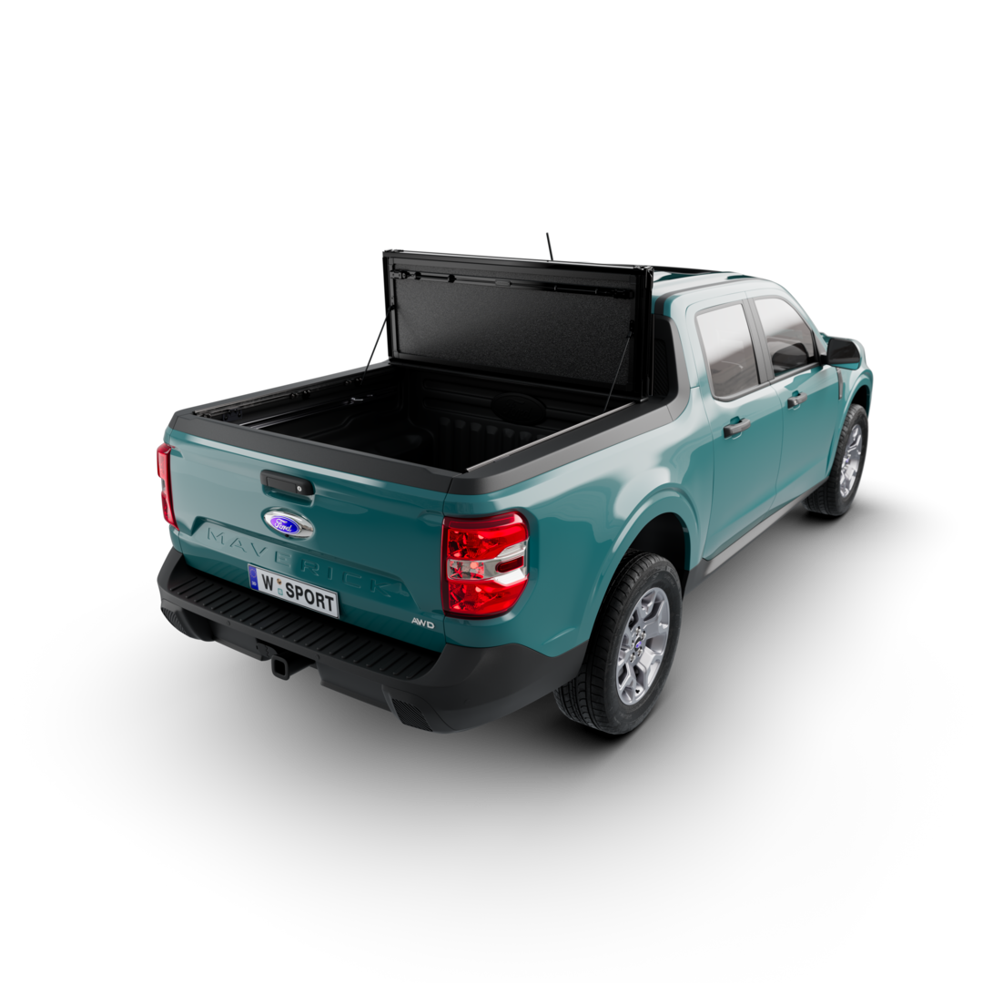 Worksport AL4 Hard Aluminum Full Bed Access Tonneau Cover for 2022–2024 Ford Maverick 4'5" Short Bed