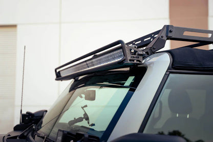 DV8 Offroad Roof Rack Base for 4-Door Soft Top Compatible with 2021-2024 Ford Bronco