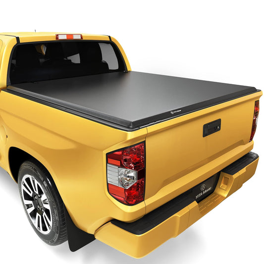 TrailFX Soft Folding Tonneau Cover for Pickup Trucks - Fits 2022-2025 Toyota Tundra
