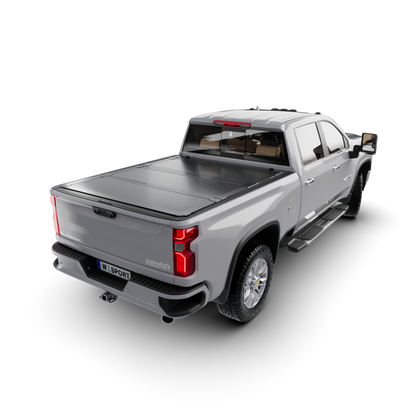 Worksport AL4 Hard Aluminum Full Bed Access Tonneau Cover for 07–19 Chevrolet Silverado & GMC Sierra 1500/HD  | 6'6" Standard Bed w/o Cargo Management System