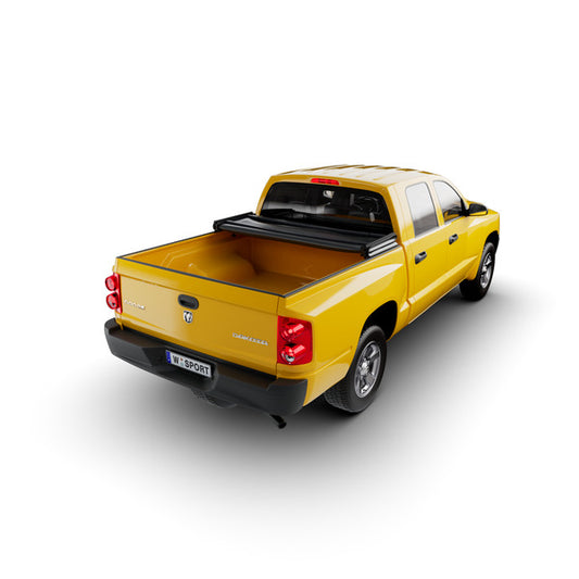 Worksport Vinyl Tri-Fold Tonneau Cover SC3 6'6" Fits 2005-11 Dodge Dakota/Mitsubishi Raider Ext Cab w/o Utility Track System