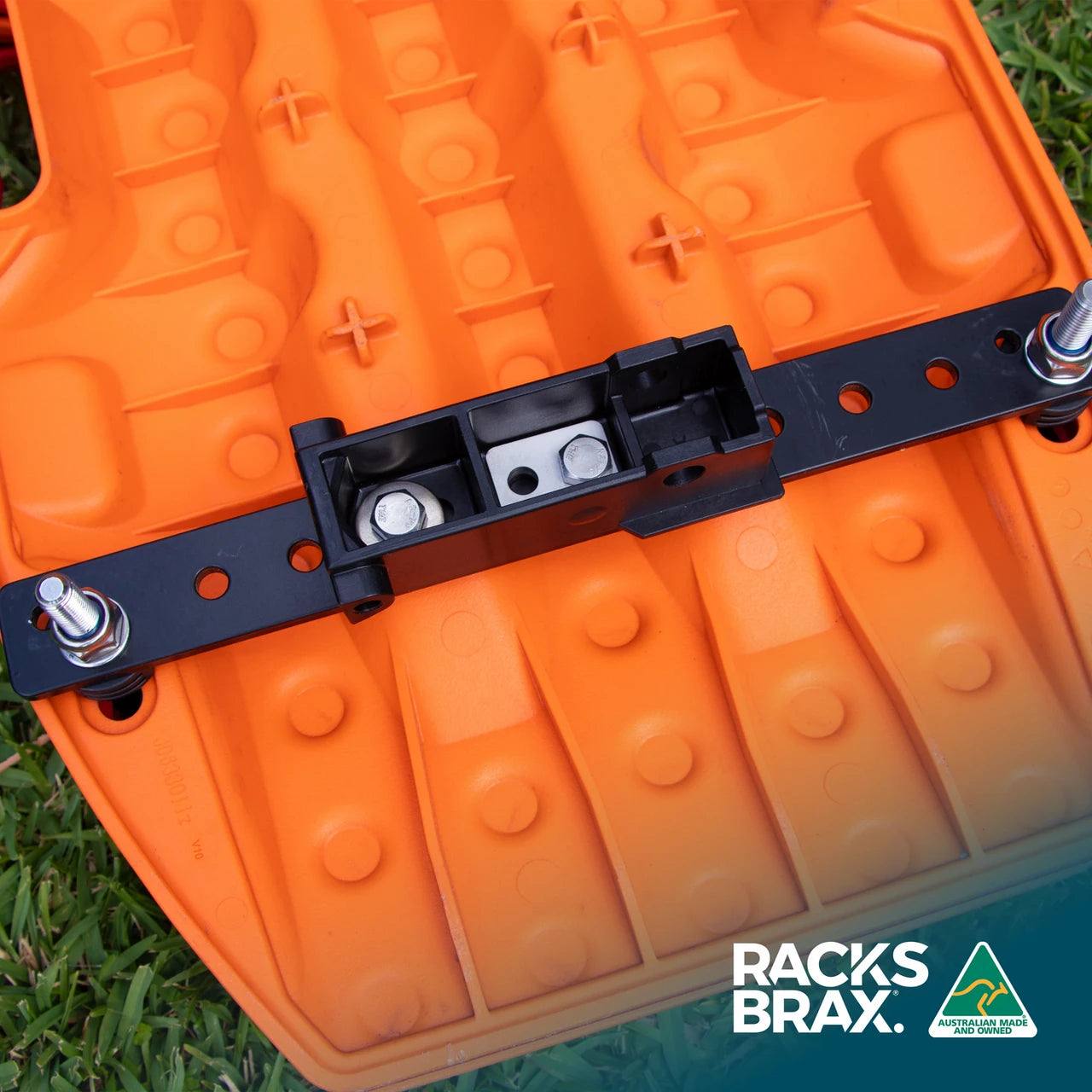 RacksBrax HD Recovery Board Plate Universal Vehicle Mount Flexible Setup HD Hitch Compatible