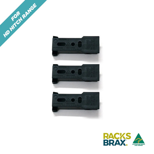 RacksBrax HD Holder Part Triple Universal HD Hitch Body Holder Clean Finish Support Component