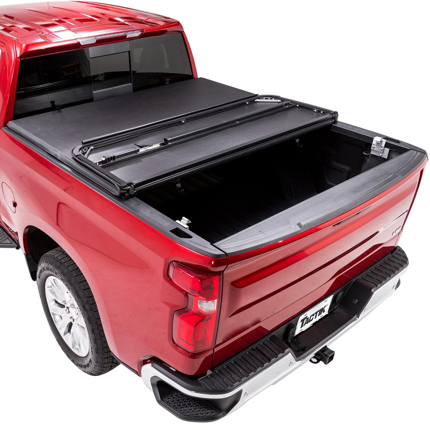 TrailFX Hard Trifold Tonneau Cover for Pickup Trucks - Fits 2007-2021 Toyota Tundra