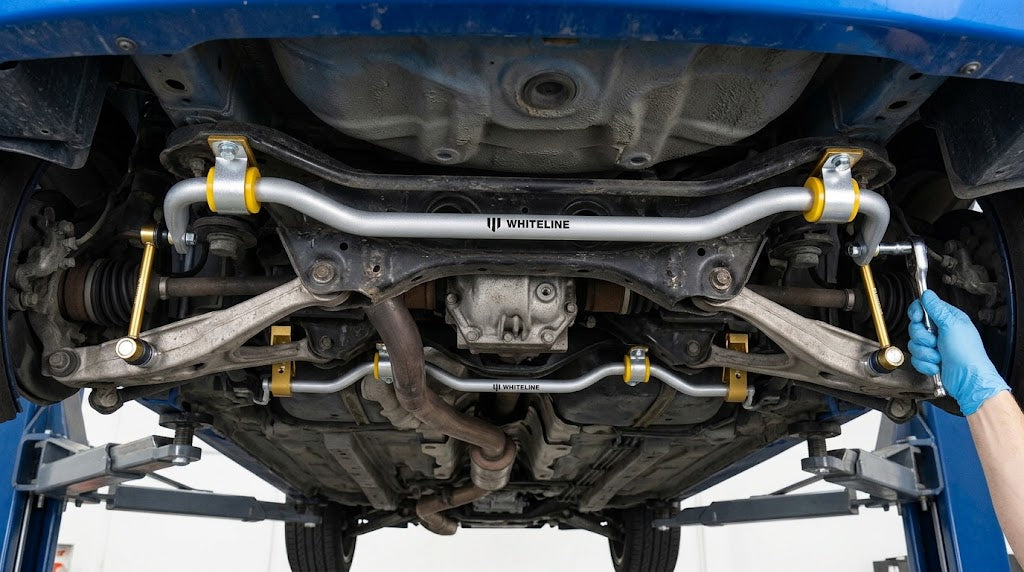 Whiteline Front & Rear Sway Bar Kit Subaru WRX STI 2004-06