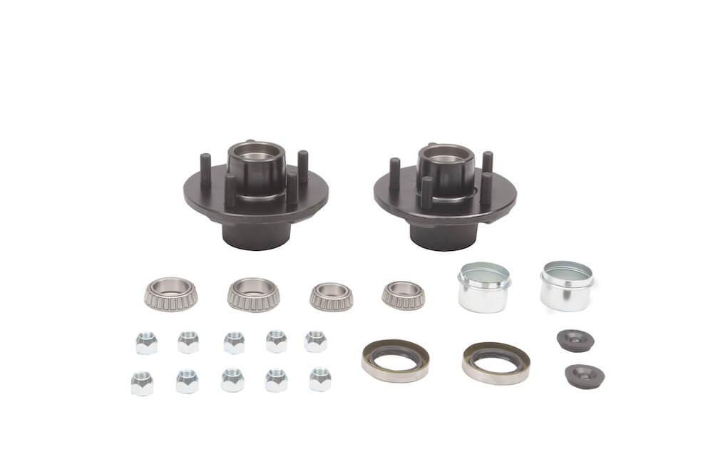Timbren Axle Wheel End Kit 3500 lb for Trailers - Idler Hubs, Both Sides, 5x4.5, 1/2" Stud