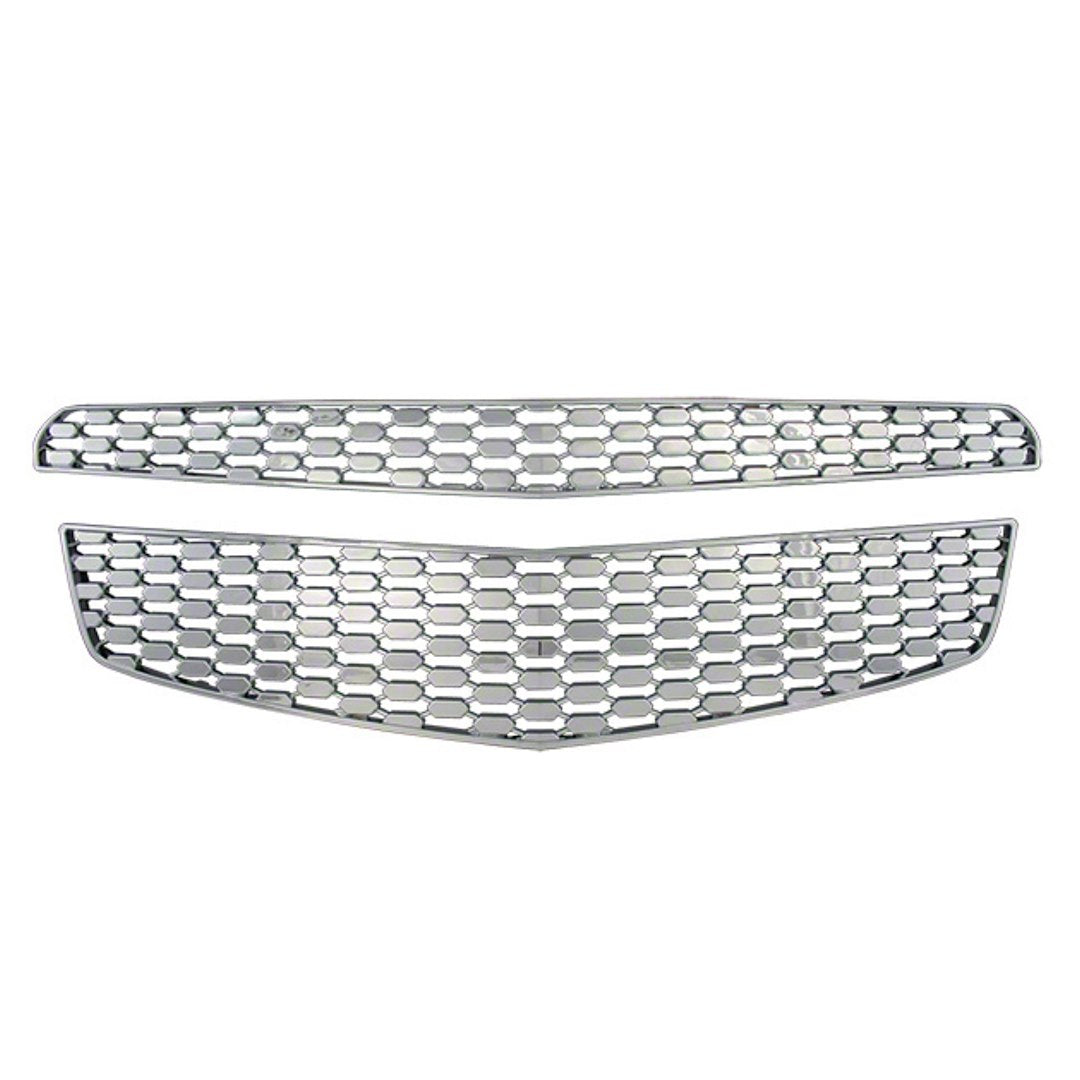 Coast to Coast Chevrolet Equinox 10-11 LS/LT/LTZ Grille Overlay, Chrome (IWCGI82)