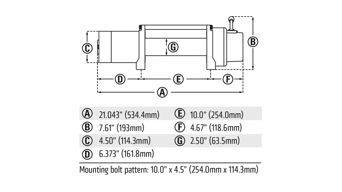 WARN M8-S Winch