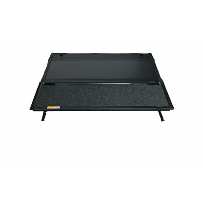 TrailFX Hard Tri-Fold Tonneau Cover for Pickup Trucks - Fits 2017-25 F-250/F-350 (Black Aluminum)
