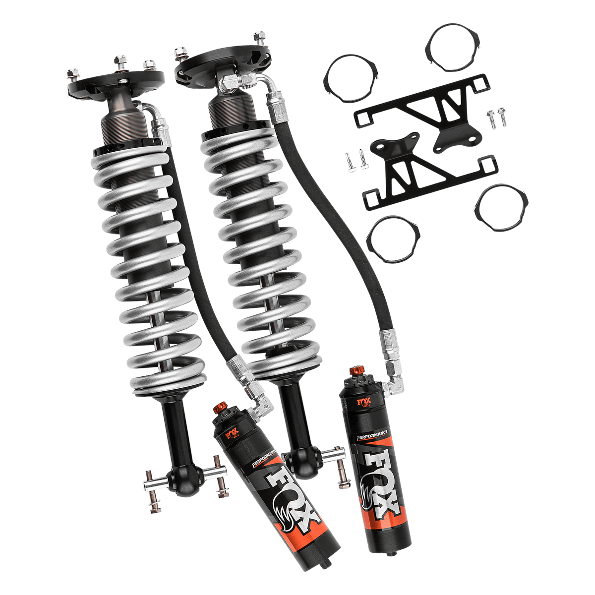 FOX 2.5 Performance Elite Series Front Coilover – Fits 2007-19 Chevrolet Silverado 1500 & GMC Sierra 1500, 2.5-3" Lift