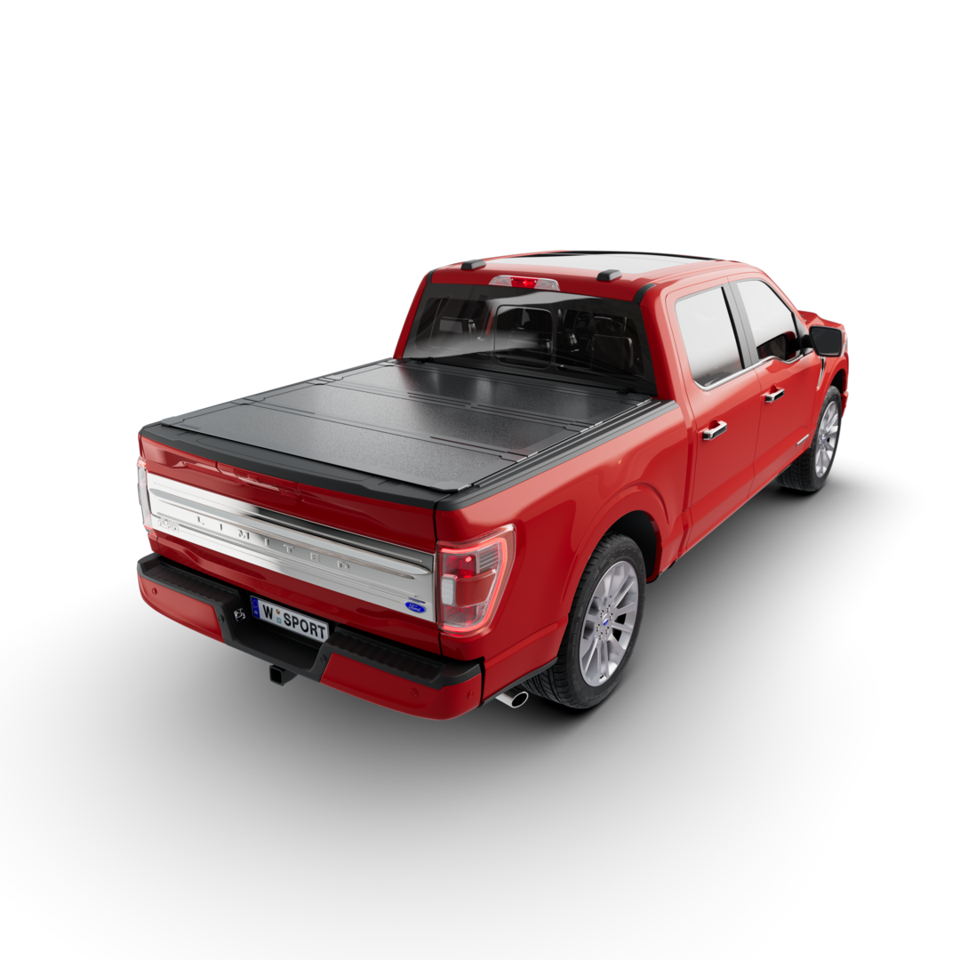 Worksport AL4 Hard Aluminum Full Bed Access Tonneau Cover for 2015–2024 Ford F-150 6'6" Standard Bed