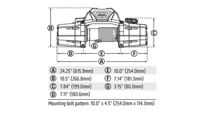 WARN ZEON 8-S Winch