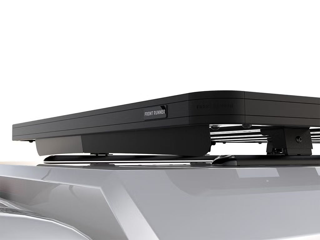 Front Runner Slimline II Rack Kit for Truck Canopy or Trailer – Tall Design, 1475(W) x 1560(L), Black Aluminum