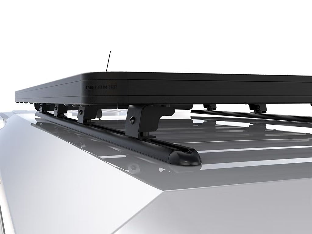 Front Runner Slimline II Rack Kit for Truck Canopy or Trailer – Tall Design, 1475(W) x 1560(L), Black Aluminum