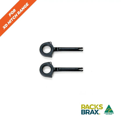 RacksBrax XD Replacement Pins 2 Pack Universal XD Hitch Locking Pins Secure Mount Compatible