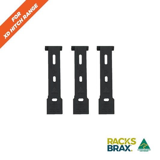 RacksBrax XD Holder Part Triple Universal XD Hitch Accessory Mount Holder Quick Release Compatible