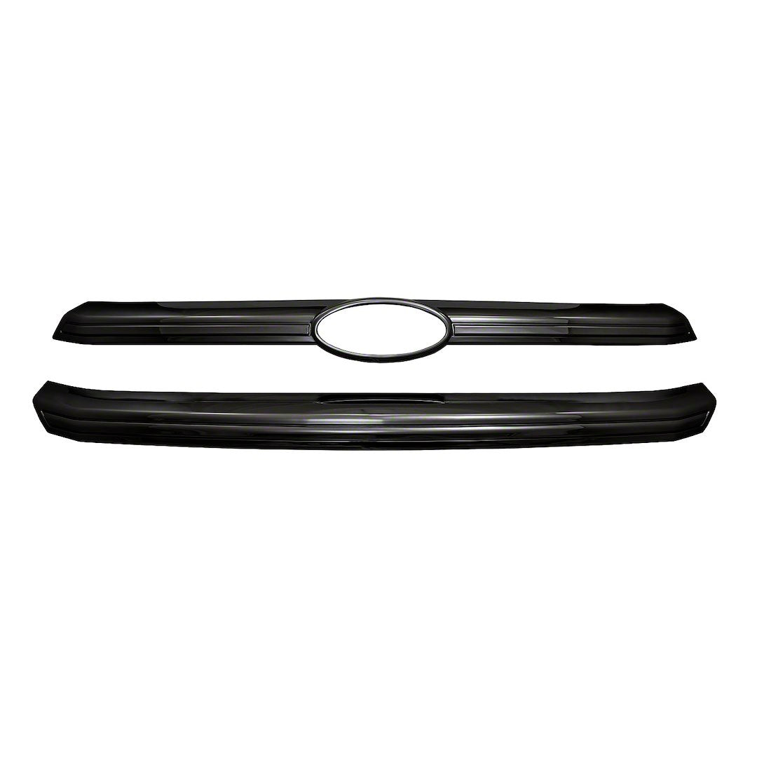 Coast to Coast Ford Escape 17-19 S/SE Grille Overlay, Gloss Black (GI148BLK)