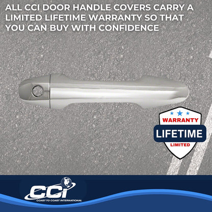 Coast to Coast Toyota Tacoma 20-23 Door Handle Covers, Chrome (CCIDH68577B)