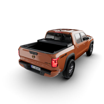 Worksport Vinyl Tri-Fold Tonneau Cover SC3 5' Fits 2005-21 Nissan Frontier/Suzuki Equator w/Utility Track Brackets