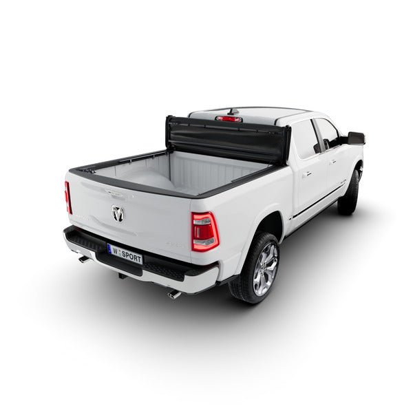 Worksport Pro Vinyl Quad Fold Tonneau Cover – Fits 2019–2023 RAM 1500 5'7" Short Bed w/o RamBox, Multi-Function Tailgate, or Utility Track System