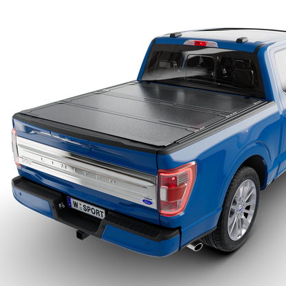 Worksport Full Bed Access Cover AL4 Aluminum - Fits 2015–2024 Ford F-150 5'6" (Short Bed)