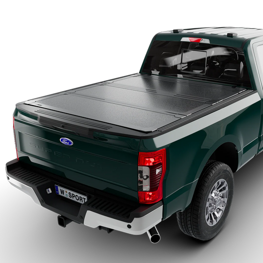Worksport Full Bed Access Cover AL4 Aluminum - Fits 2017–2024 Ford Super Duty F250/F350 6'6" (Short Bed)