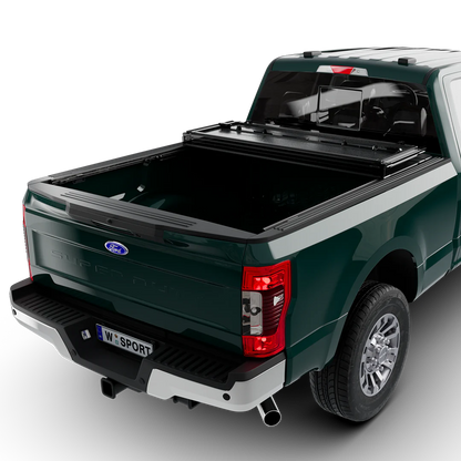 Worksport Full Bed Access Cover  AL4 Aluminum - Fits 2017–2024 Ford Super Duty F250/F350  6'6" (Short Bed)