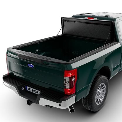 Worksport Full Bed Access Cover  AL4 Aluminum - Fits 2017–2024 Ford Super Duty F250/F350  6'6" (Short Bed)