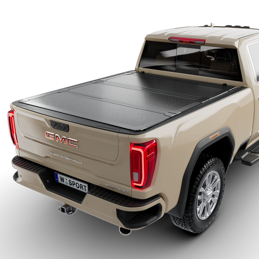 Worksport AL4 Full Bed Tonneau Cover - Fits 20–24 Chevrolet Silverado & GMC Sierra HD 6'9"