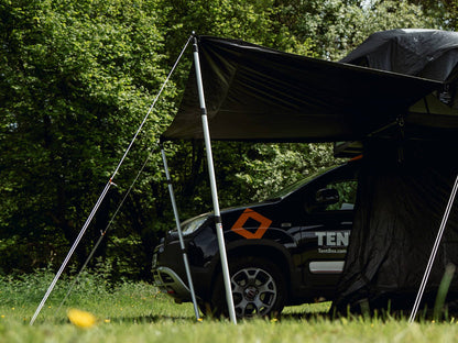 TentBox Telescopic Props 2-Pack for Awning and Camping Support - Fits With SUVs