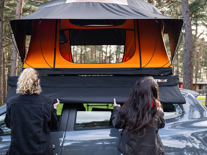 TentBox Side Awning Set with Universal Brackets for Roof Tents - Fits With SUVs