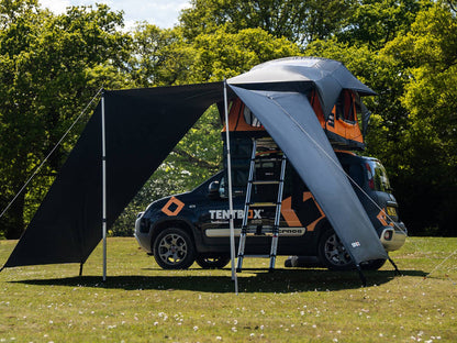 TentBox Lite XL Tunnel Awning for Lite XL Roof Tents - Fits Most Cars