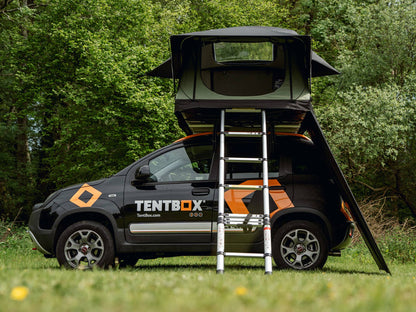 TentBox Tall Lite Windbreak for Taller Cars, SUVs & Pickup Trucks - Fits Tall Vehicles (Up to 87in)