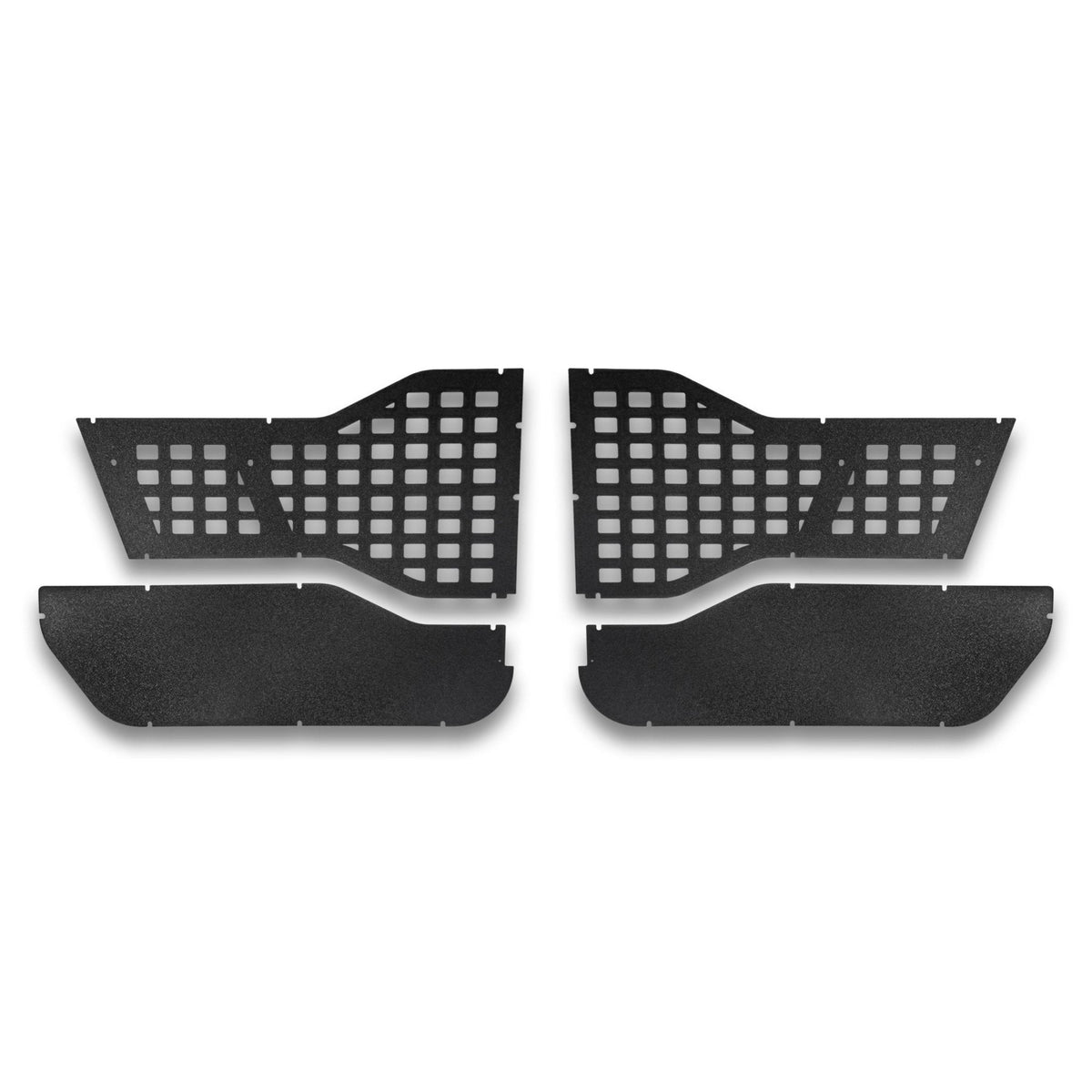 EZ4X4 2021 & Up Bronco 2DR Alpha Aluminum Tube Doors + FREE Removable MOLLE Panels
