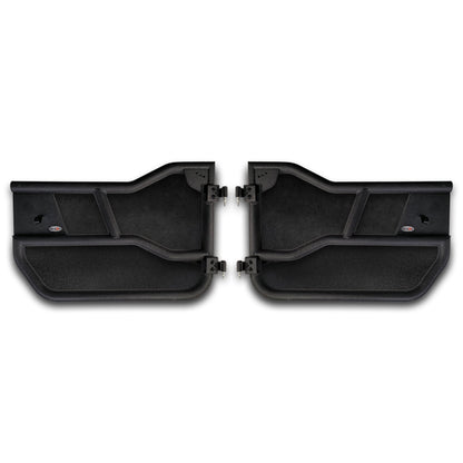 EZ4X4 2018 & Up Jeep JL Wrangler 2DR Alpha Tube Door All-Weather Solid Replacement Panels