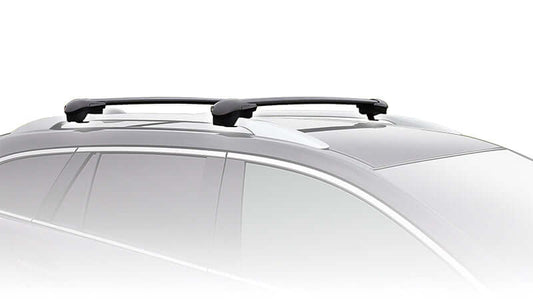 InnoRacks Aero Base Stays for SUVs, Crossovers with Raised Side Rails (2 3/4″–8″) - Black, Set of 4