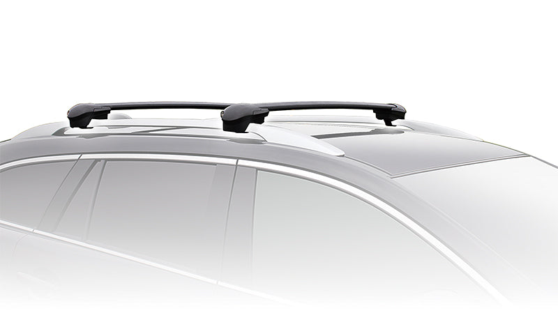 InnoRacks Aero Base Stays for SUVs, Crossovers with Raised Side Rails (2 3/4″–8″) - Black, Set of 4