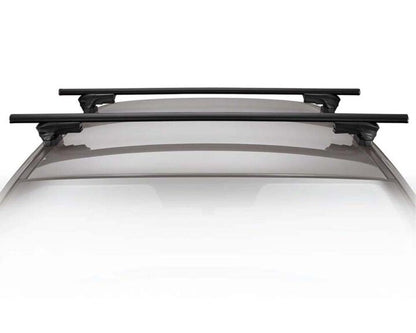 InnoRacks Aero Base Stays for SUVs & Crossovers with Factory Tracks & Fixed Points - 2.25″ Height, Black (Set of 4)