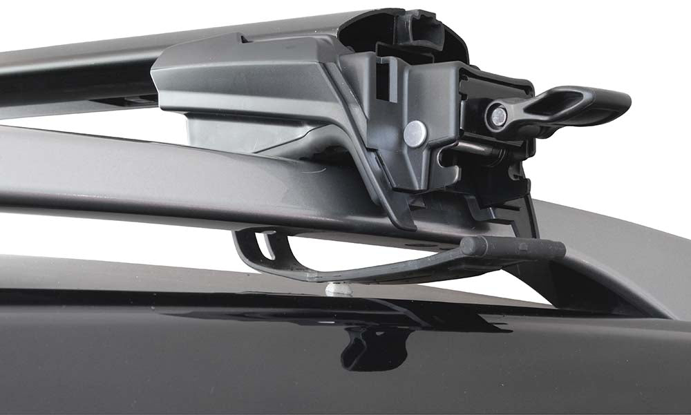 InnoRacks Aero Base Stays for SUVs, Crossovers with Raised Side Rails - 1.25″ Height, Black (Set of 4)
