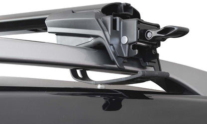 InnoRacks Aero Base Stays for SUVs, Crossovers with Raised Side Rails - 1.25″ Height, Black (Set of 4)