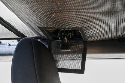 Body Armor Mesh Top - Heavy-Duty Black Nylon, UV & Mildew Resistant - Fits 2021-2024 Ford Bronco 4 Door