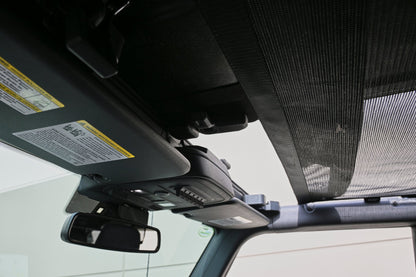 Body Armor Mesh Top - Heavy-Duty Black Nylon, UV & Mildew Resistant - Fits 2021-2024 Ford Bronco 4 Door