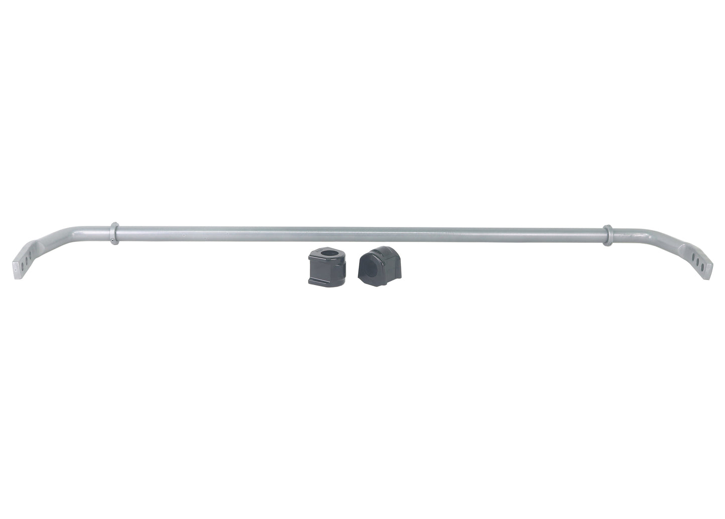 WhitelineRear Sway Bar for Compact Sports Cars - Fits 2022-2024 Subaru WRX - 22mm 3 Point Adjustable (Silver Finish)