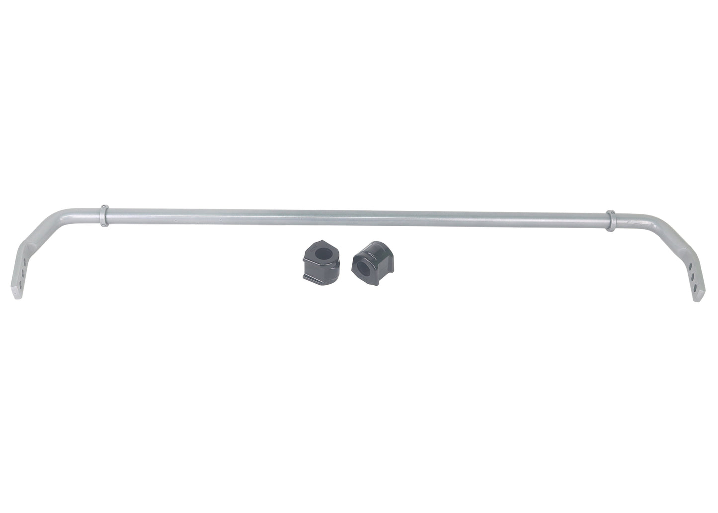 WhitelineRear Sway Bar for Compact Sports Cars - Fits 2022-2024 Subaru WRX - 22mm 3 Point Adjustable (Silver Finish)