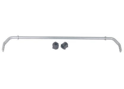 WhitelineRear Sway Bar for Compact Sports Cars - Fits 2022-2024 Subaru WRX - 22mm 3 Point Adjustable (Silver Finish)