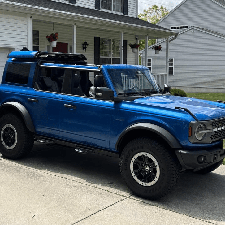 EZ4X4 2021 & Up Bronco 4DR Middle Panel Roof Rack Holder