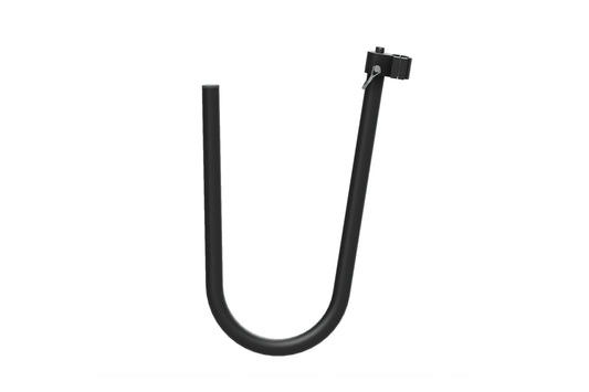Orion Van Gear Universal Board Hooks for Vans – Fits Roof Racks & Side Ladders – 1.25" Aluminum, Black Powder-Coated, Pair