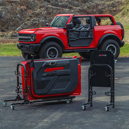 EZ4X4 2021 & Up Bronco 2DR Aluminum Folding Door Cart