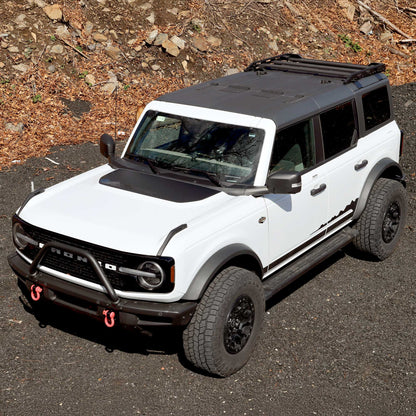 EZ4X4 2021 & Up Bronco 4DR EZ FlipTop & Middle Panel Roof Rack Holder System